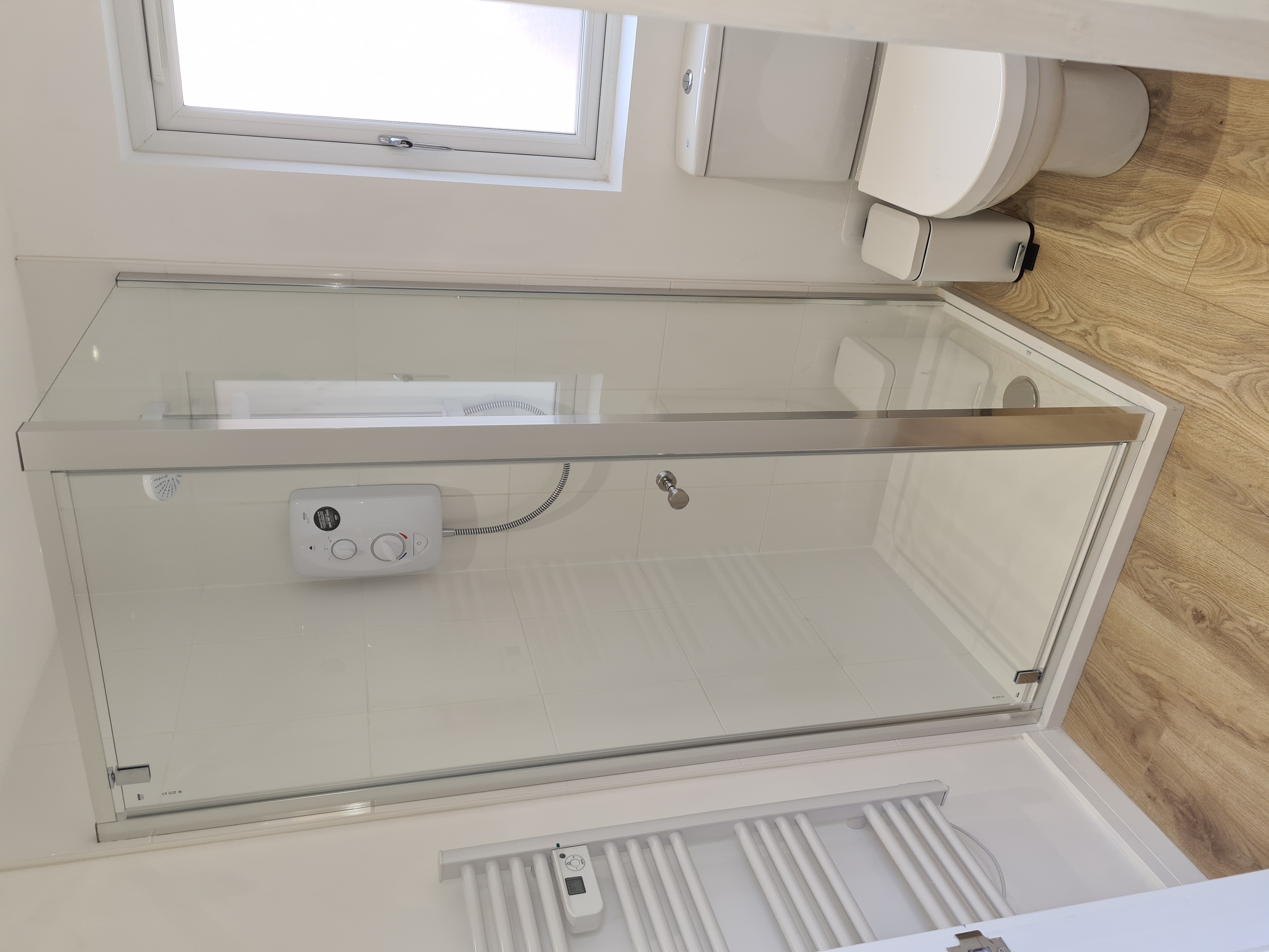 Shower Room Garage Conversion